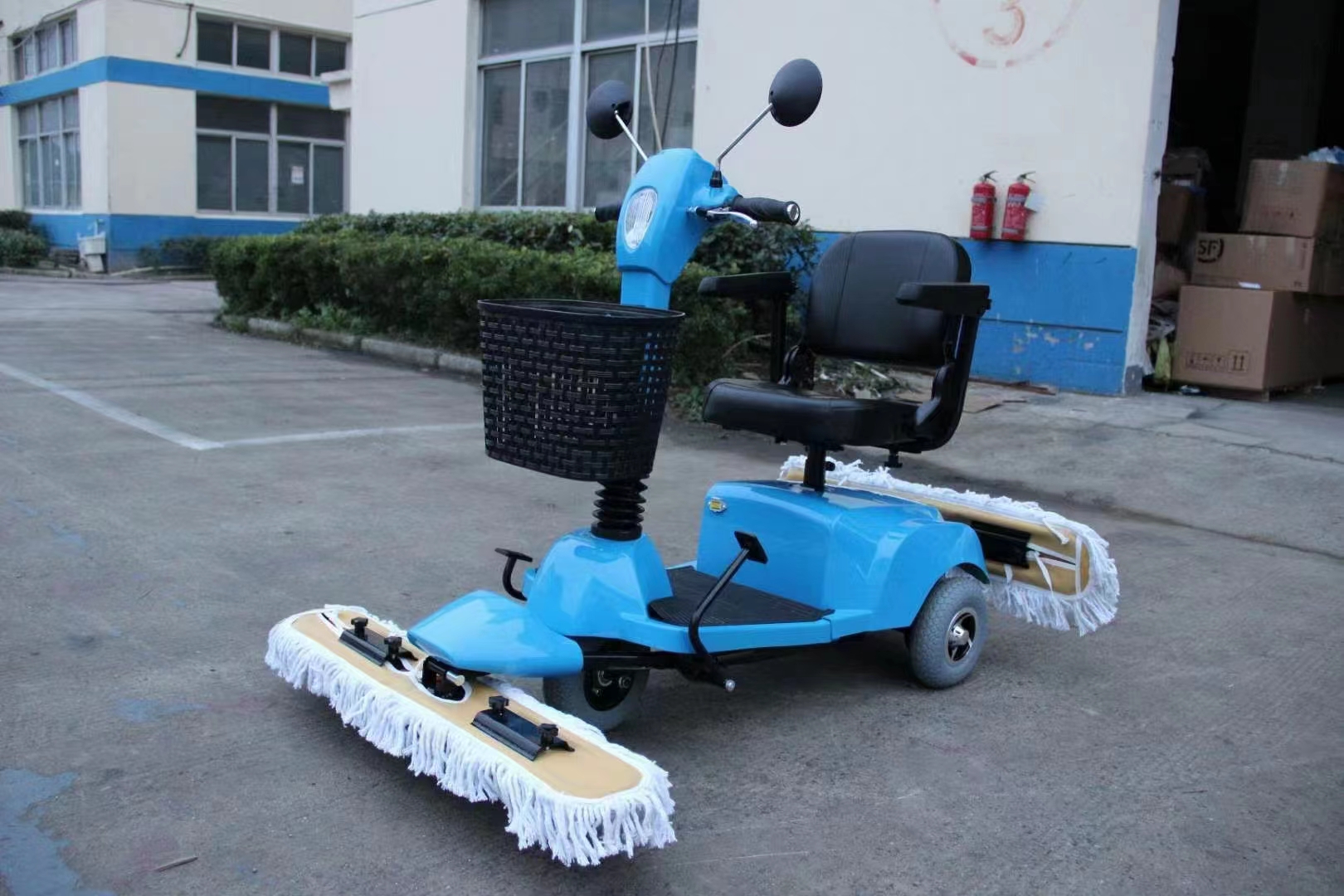 電動三輪塵推車鋰電款